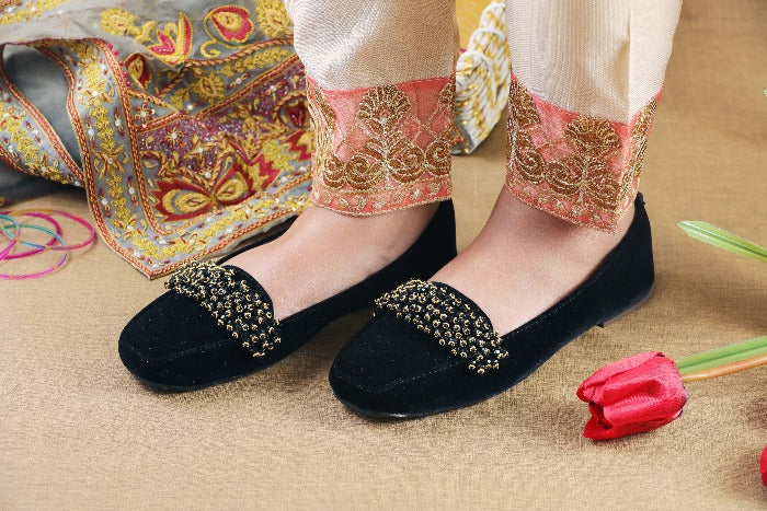 Black Tussle Loafers - Zuman